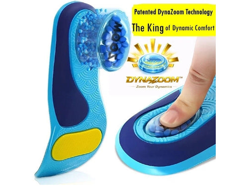 Goofort DynaZoom™ Arch Support Gel Insoles Sports Insole Men Women Plantar Fasciitis Orthotic Shoe Inserts–”The King of Dynamic Comfort” Air Chamber Shock Absorption Heel Pain,Work Boot,All-Day Stand